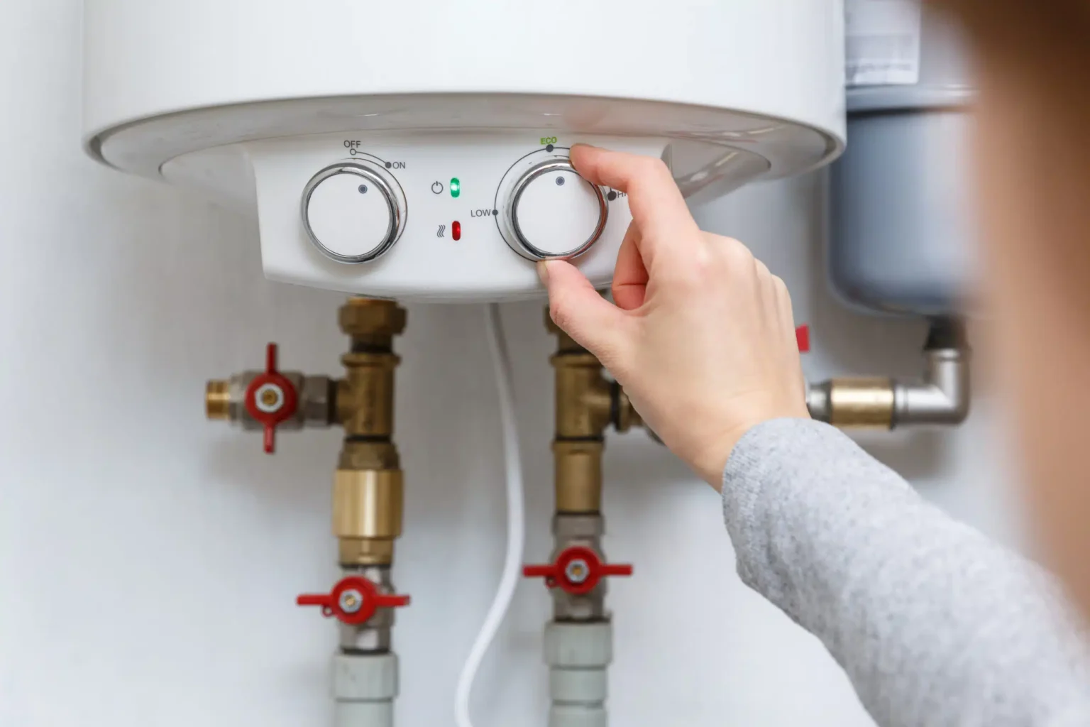 Water heater temperature adjustment and repair in Greenfield, California